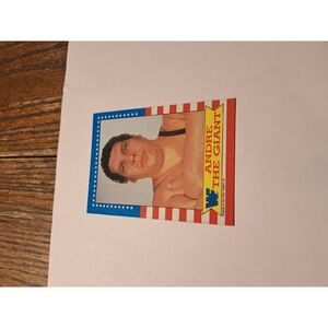 Vintage 1987 WWF Andre the Giant Wrestling Trading Card Titan Sports Raw